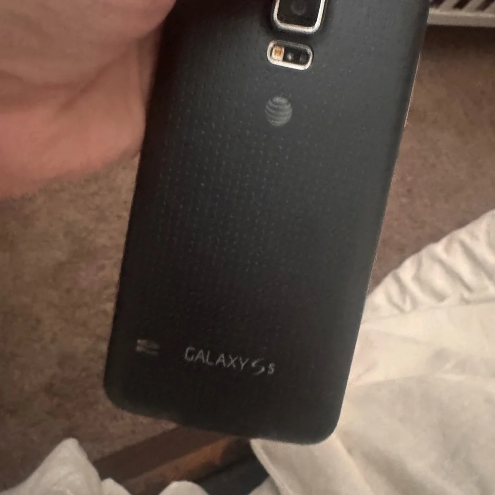 Samsung Smartphone with Black Display